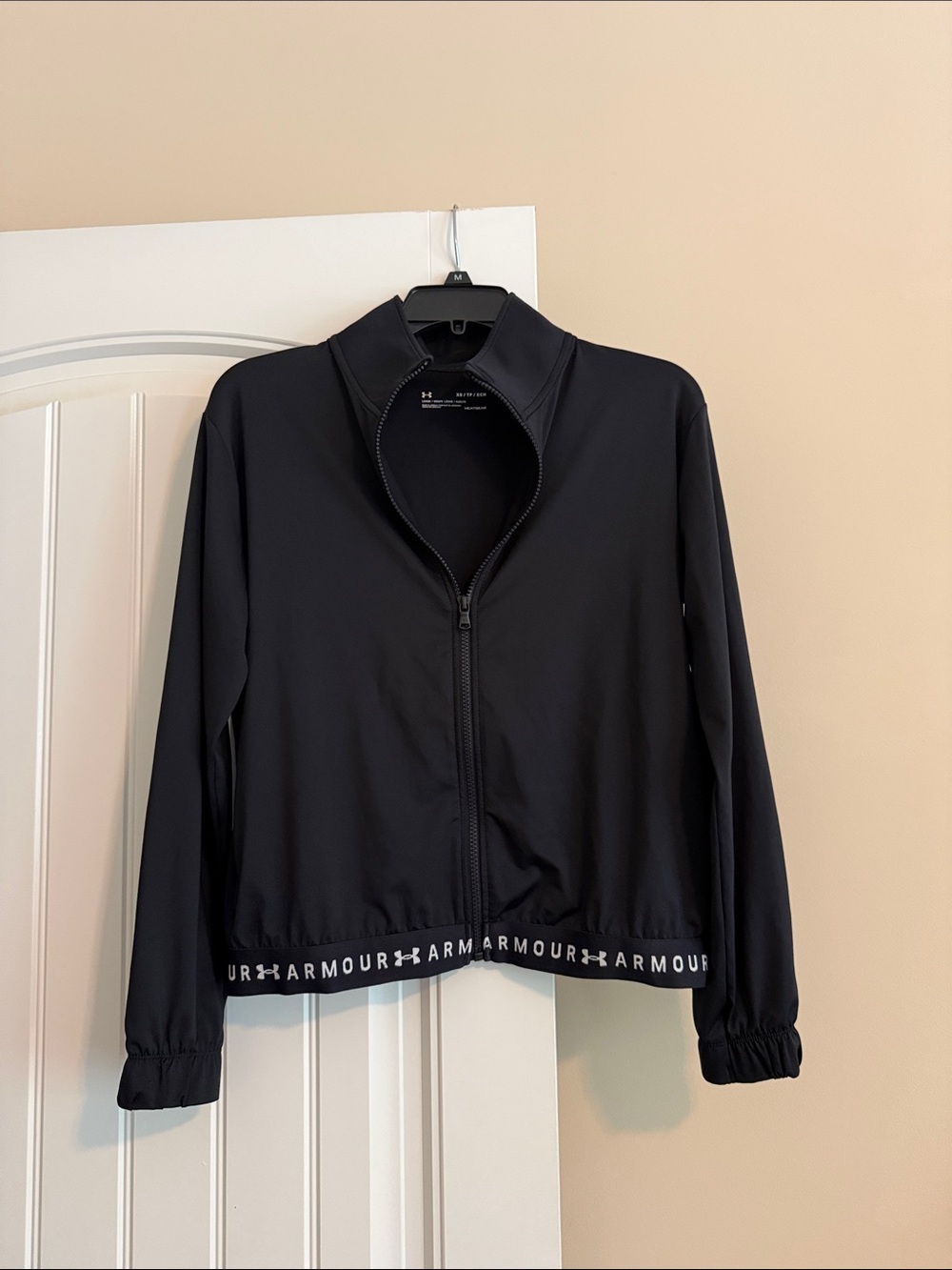 Under Armour Black Women's Full-Zip Athletic Utility Jacket